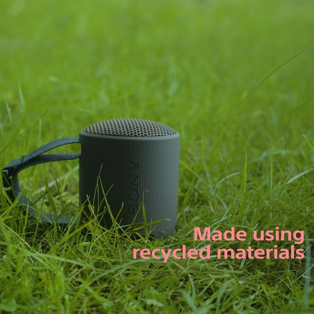Sony SRS-XB100 Wireless Bluetooth, Portable, Lightweight, Compact, Outdoor, Travel Speaker- Black