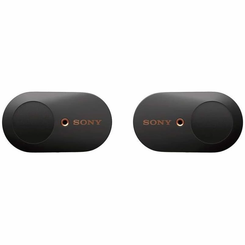 Sony WF-1000XM3 Truly Wireless Noise Cancelling Headphones with Mic, up to 32H battery life, stable Bluetooth connection, wearing detection with Alexa built-in - Black