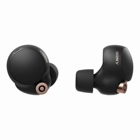 Sony WF-1000XM4 True Wireless Noise-Cancelling Headphones - Black wireless headphones, best over ear headphones, noise cancelling headphones