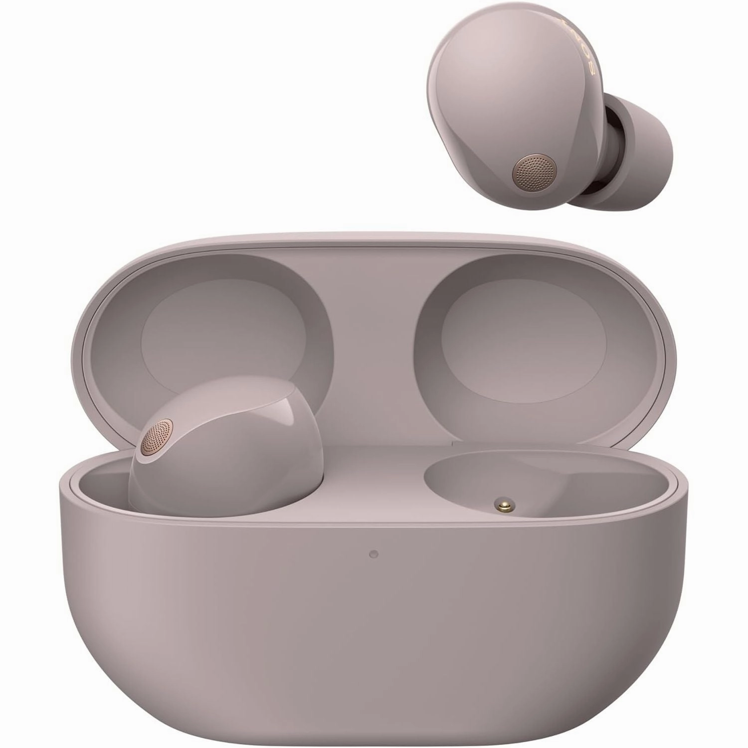 Sony WF-1000XM5 Wireless Noise Cancelling Earbuds - Smoky Pink wireless headphones, best over ear headphones, noise cancelling headphones