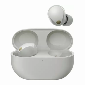 Sony WF-1000XM5 Wireless Noise Cancelling Earbuds, Bluetooth, In-Ear Headphones with Microphone, Up to 24 hours battery life and Quick Charge, IPX4 rating, Works with iOS & Android - Silver home and kitchen gadgets, smart home electronics, kitchen tech