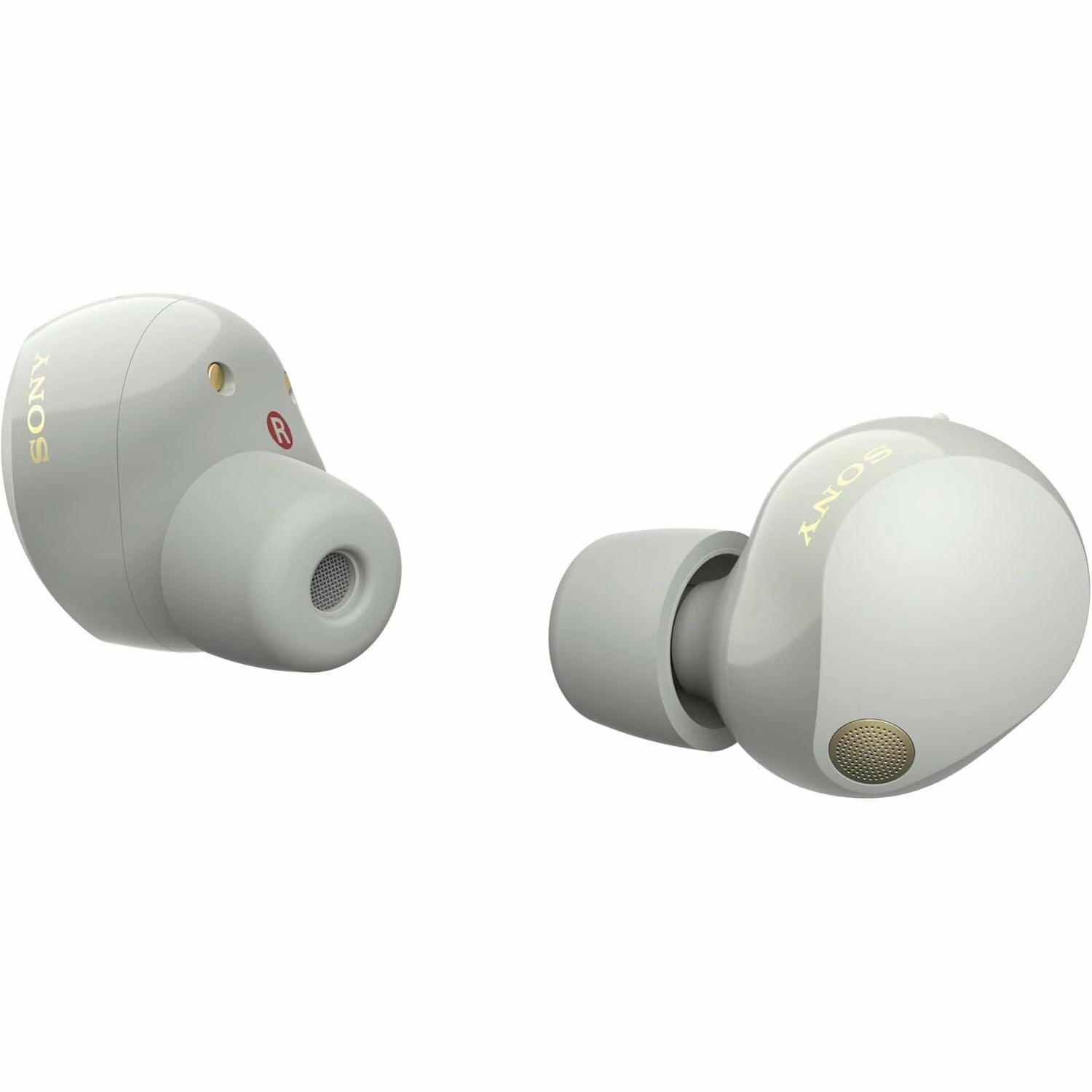 Sony WF-1000XM5 Wireless Noise Cancelling Earbuds  Bluetooth, Mic, 24H Battery, Quick Charge, IPX4 - Silver