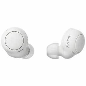 Sony WF - C500 Wireless Earbuds [White] wireless headphones, best over ear headphones, noise cancelling headphones