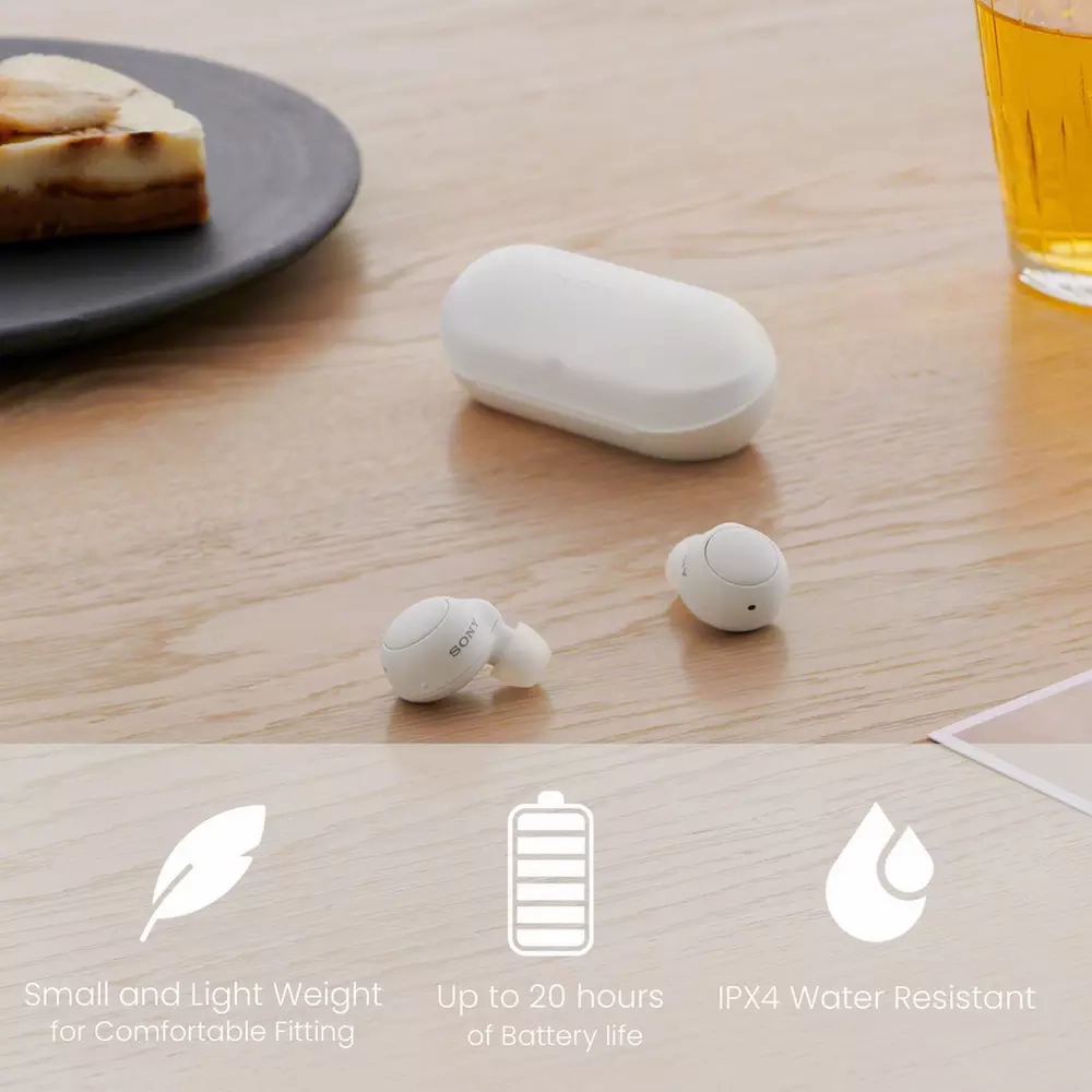 Sony WF - C500 Wireless Earbuds [White]