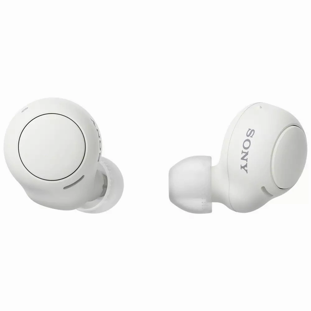 Sony WF - C500 Wireless Earbuds [White] wireless headphones, best over ear headphones, noise cancelling headphones