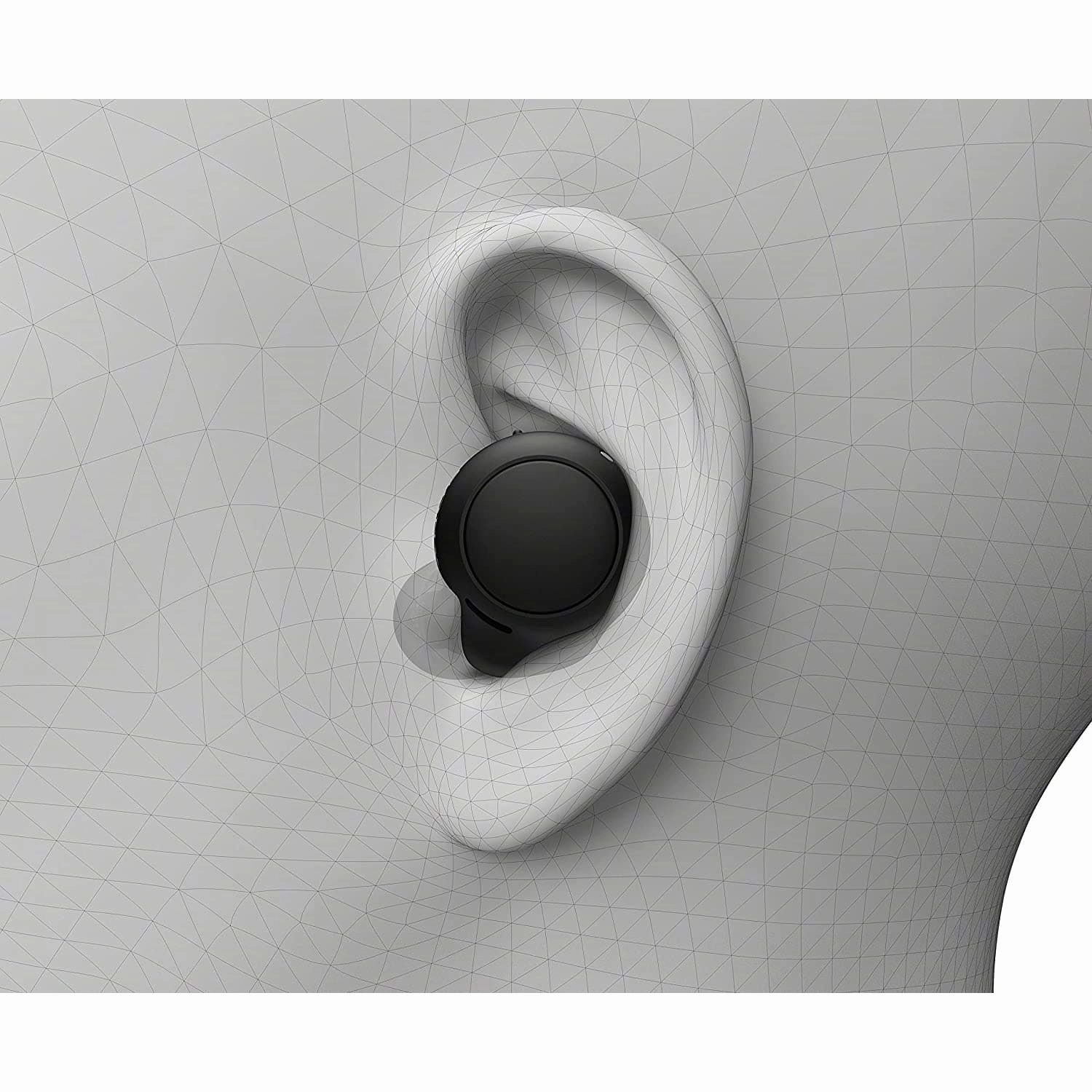 Sony WF-C500 True Wireless Headphones - 20-Hour Battery, Voice Assistant, Built-in Mic, Bluetooth - White