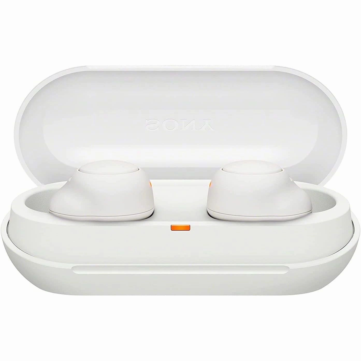 Sony WF-C500 True Wireless Headphones - 20-Hour Battery, Voice Assistant, Built-in Mic, Bluetooth - White