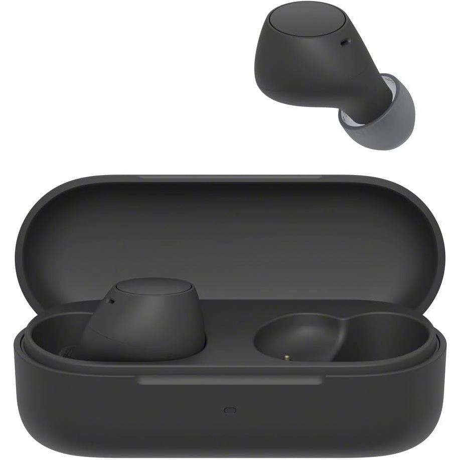 Sony WF-C510 Truly Wireless Earbuds Compact Lightweight and Versatile - Black earbuds and headphones, true wireless earbuds, noise cancelling earbuds