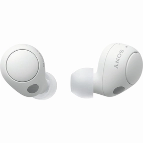 Sony WF-C700N Noise Cancelling True Wireless Bluetooth In-Ear Headphones with Mic/Remote, White bluetooth headphones, cheap wireless headphones, headphones with mic
