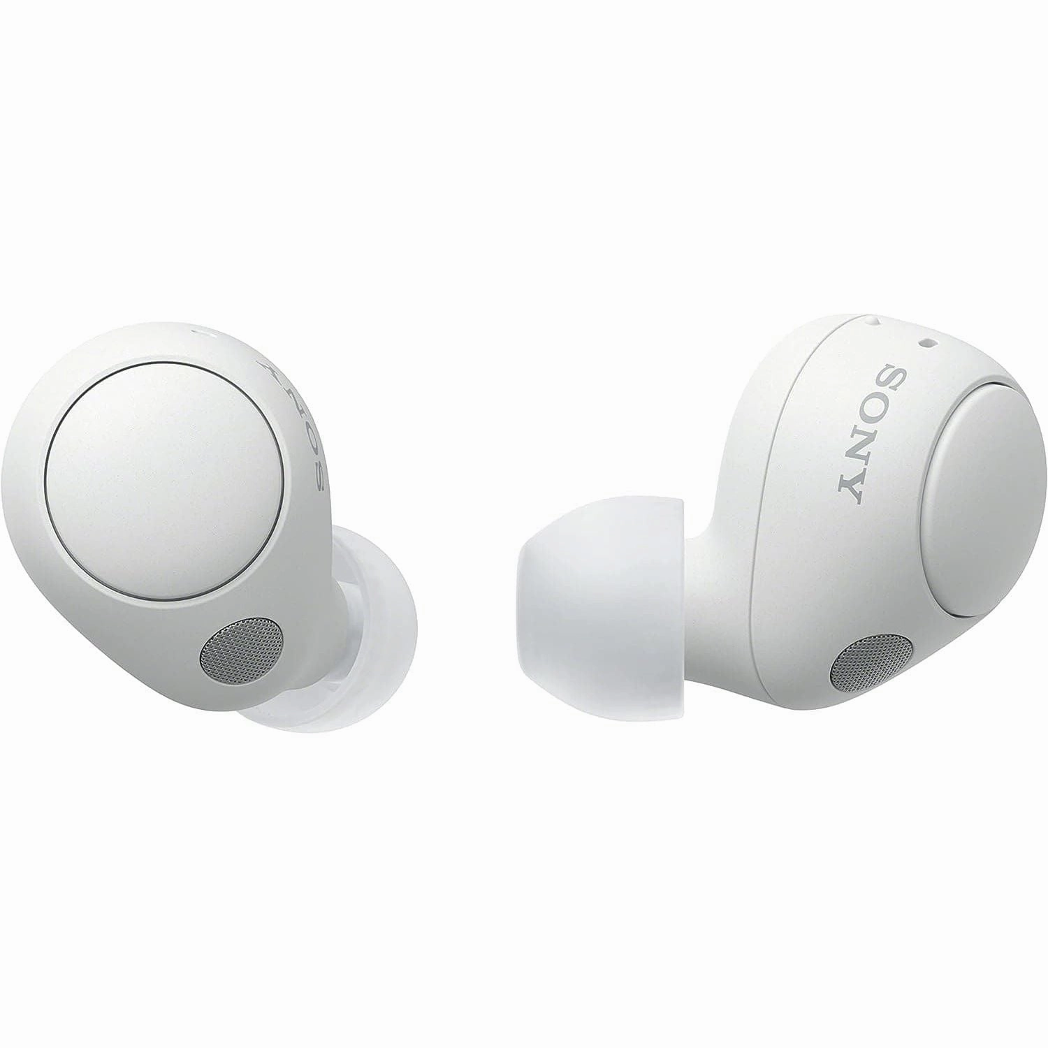 Sony WF-C700N Noise Cancelling True Wireless Bluetooth In-Ear Headphones with Mic/Remote, White bluetooth headphones, cheap wireless headphones, headphones with mic