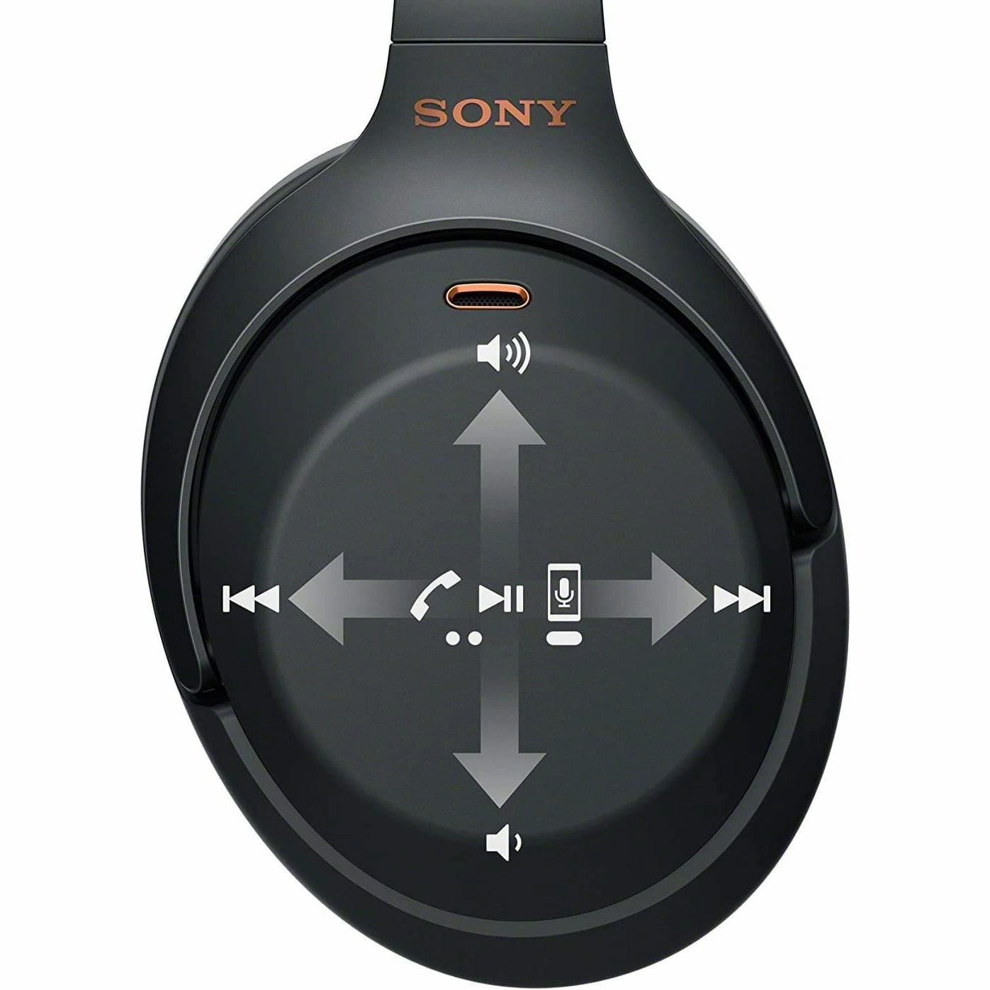 Sony WH-1000XM3 Wireless Bluetooth Noise-Cancelling Headphones - Black