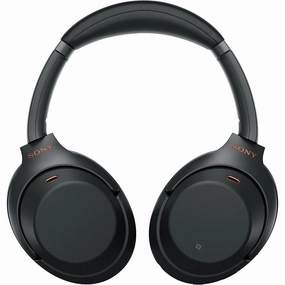 Sony WH-1000XM3 Wireless Bluetooth Noise-Cancelling Headphones - Black bluetooth headphones, cheap wireless headphones, headphones with mic