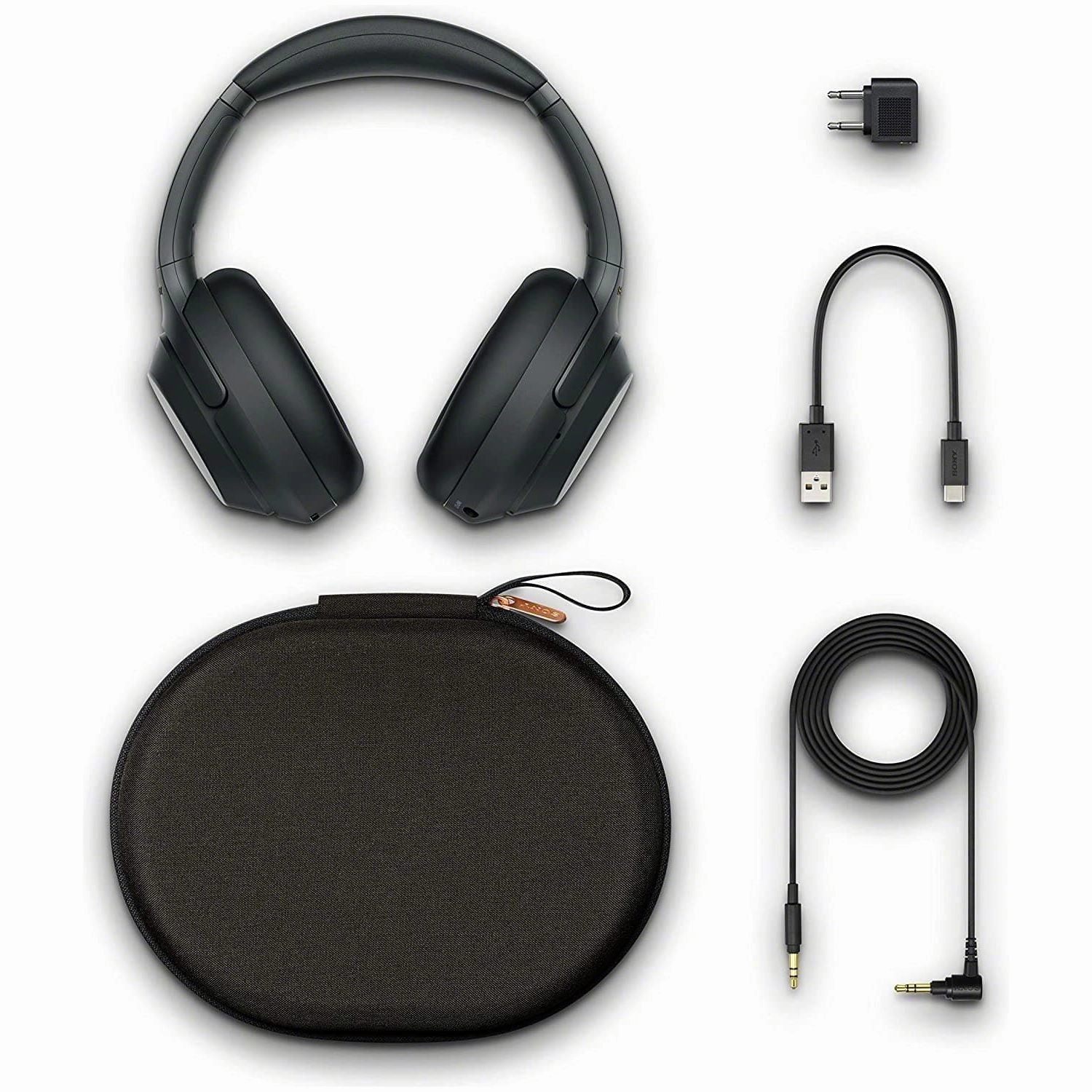 Sony WH-1000XM3 Wireless Bluetooth Noise-Cancelling Headphones - Black