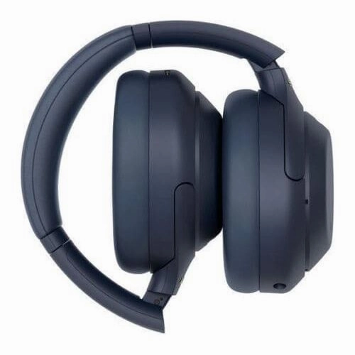Sony WH-1000XM4-Noise Cancelling Wireless Bluetooth NFC High Resolution Audio Over-Ear, Midnight Blue