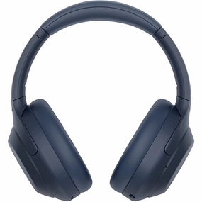 Sony WH-1000XM4-Noise Cancelling Wireless Bluetooth NFC High Resolution Audio Over-Ear, Midnight Blue bluetooth headphones, cheap wireless headphones, headphones with mic