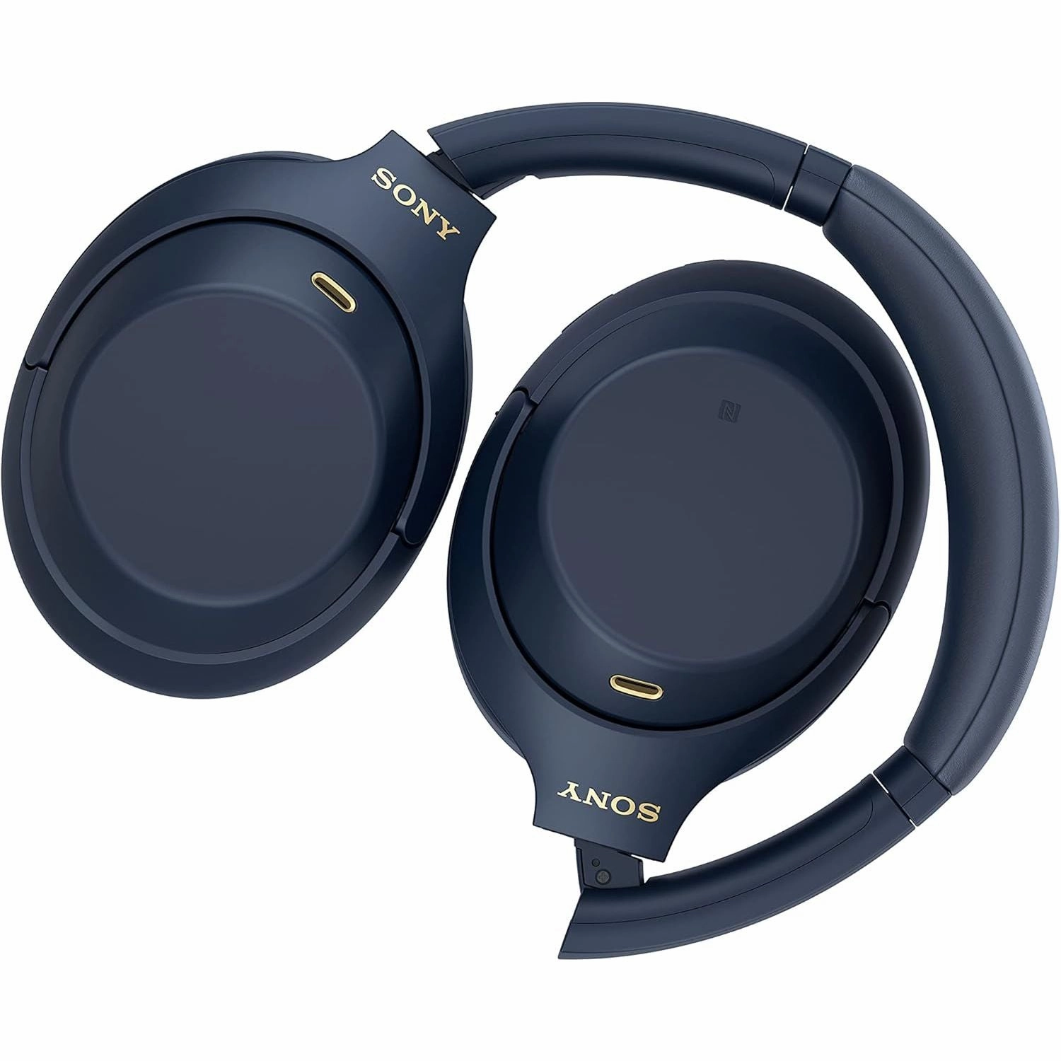 Sony WH-1000XM4 Noise Cancelling Wireless Headphones - 30 hours battery life - Over Ear style - Optimised for Alexa and Google Assistant - with built-in mic for phone calls - Midnight Blue