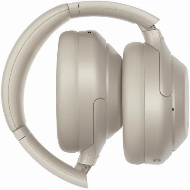 Sony WH-1000XM4 Noise Cancelling Wireless Headphones - 30 hours battery life - Over Ear style - Optimised for Alexa and the Google Assistant - with built-in mic for phone calls - Silver