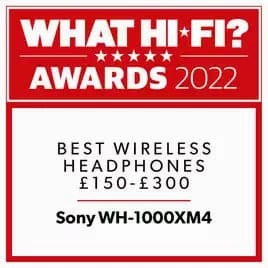 Sony WH-1000XM4 Over-Ear Wireless NC Headphones - Silver