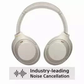 Sony WH-1000XM4 Over-Ear Wireless NC Headphones - Silver