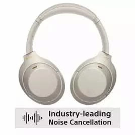 Sony WH-1000XM4 Over-Ear Wireless NC Headphones - Silver