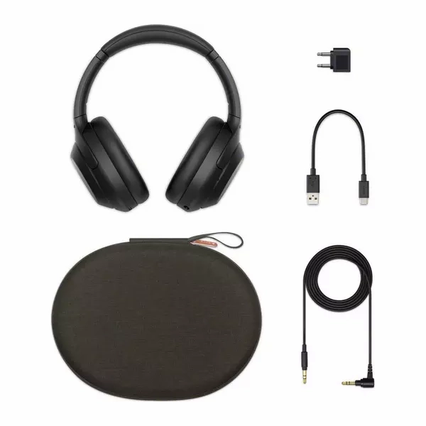 SONY WH-1000XM4 Wireless Bluetooth Noise-Cancelling Headphones [Black]