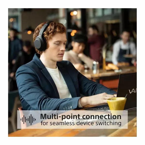 SONY WH-1000XM4 Wireless Bluetooth Noise-Cancelling Headphones [Black]