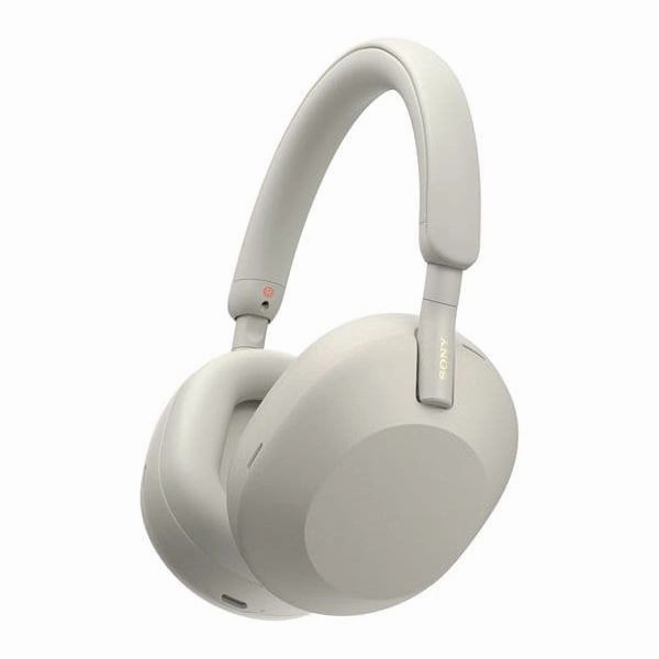 Sony WH-1000XM5 Noise Cancelling Over-Ear Wireless Headphones - Silver