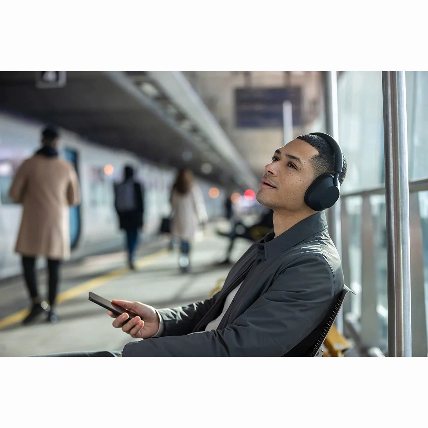 Sony WH-1000XM5 Noise Cancelling Wireless Headphones - Over-Ear Style - Optimised For Alexa And The Google Assistant - With Built-In Mic For Phone Calls - Black