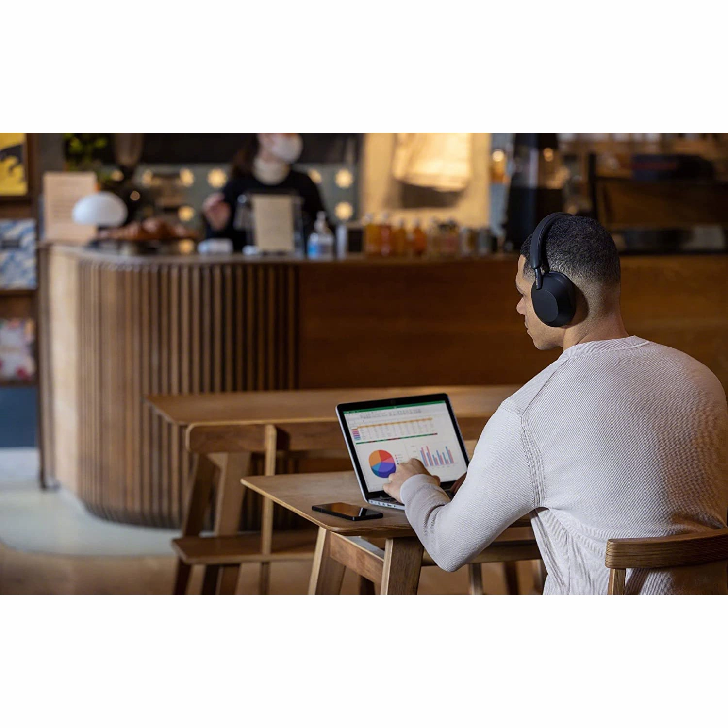 Sony WH-1000XM5 Noise Cancelling Wireless Headphones - Over-Ear Style - Optimised For Alexa And The Google Assistant - With Built-In Mic For Phone Calls - Black