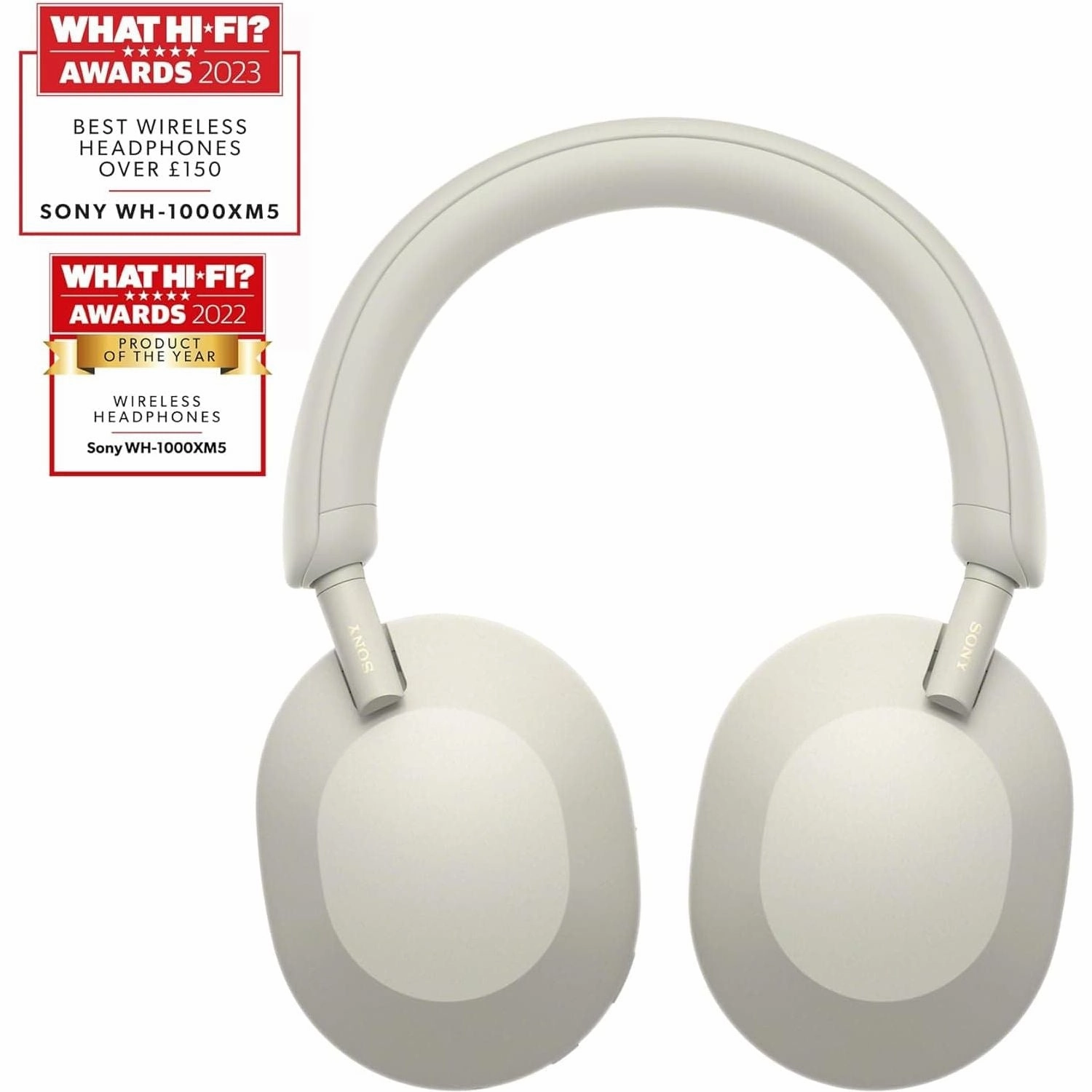 Sony WH-1000XM5 Wireless Noise Cancelling Headphones  30H Battery, Hi-Res Audio, Voice Assistants  Smoky Pink