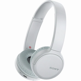 Sony WH-CH510 On-Ear Wireless Headphones - White bluetooth headphones, cheap wireless headphones, headphones with mic