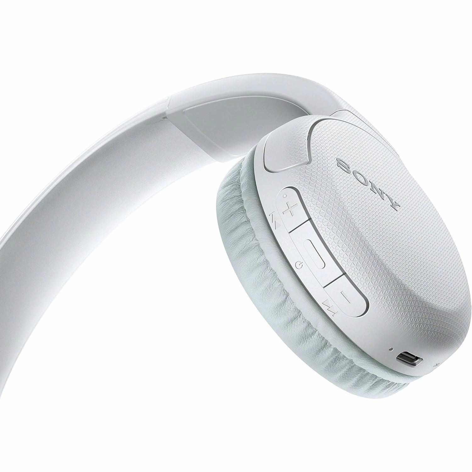 Sony WH-CH510 On-Ear Wireless Headphones - White