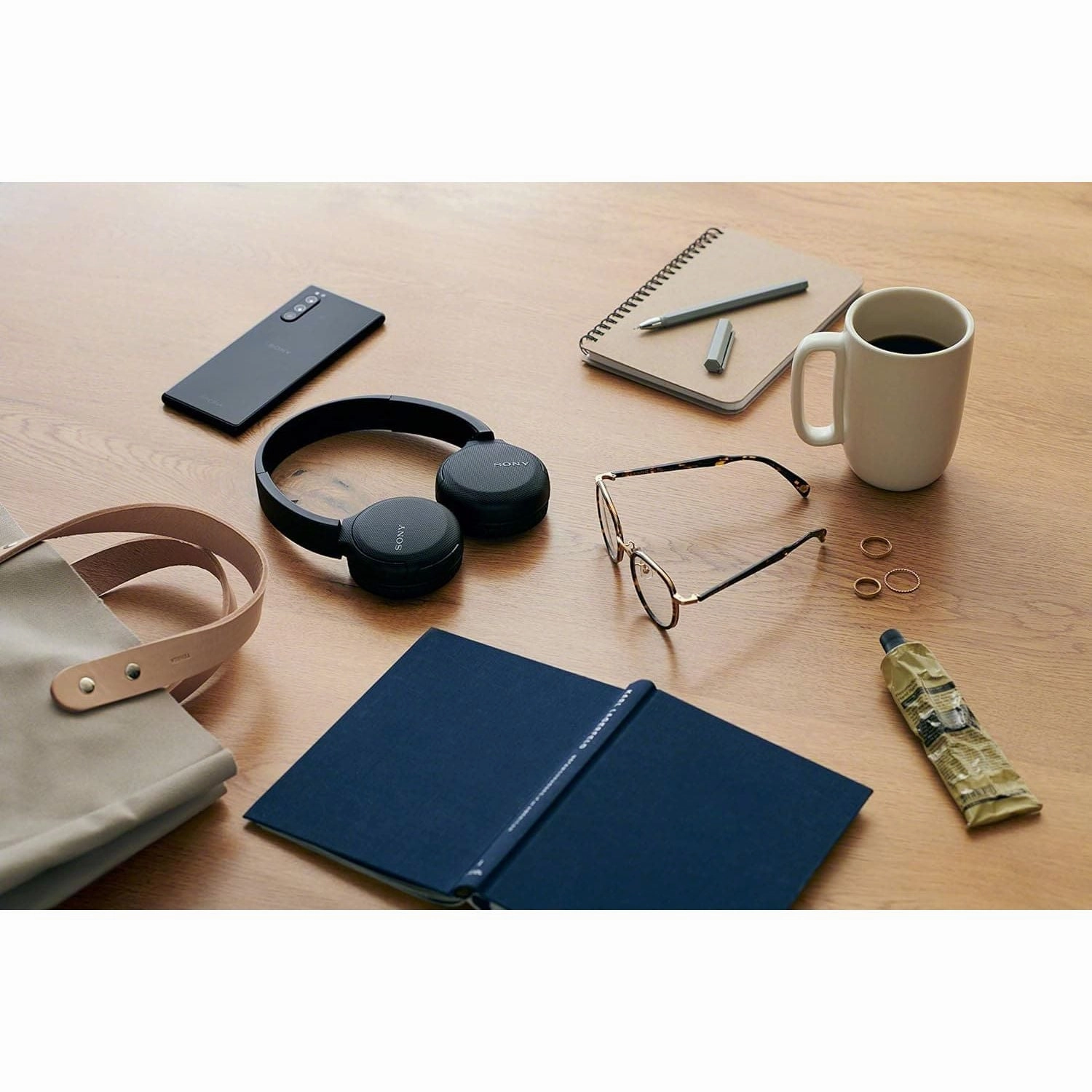 Sony WH-CH510 On-Ear Wireless Headphones - White