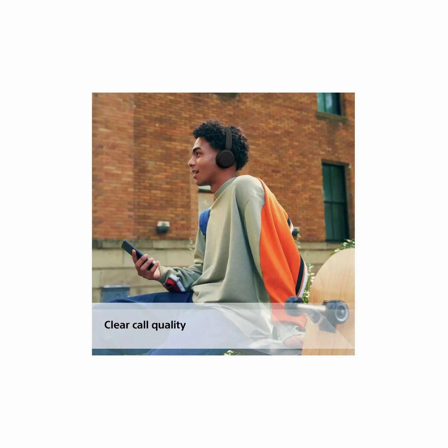 Sony WH-CH520 Wireless Bluetooth Headphones - up to 50 Hours Battery Life with Quick Charge, On-ear style - Black