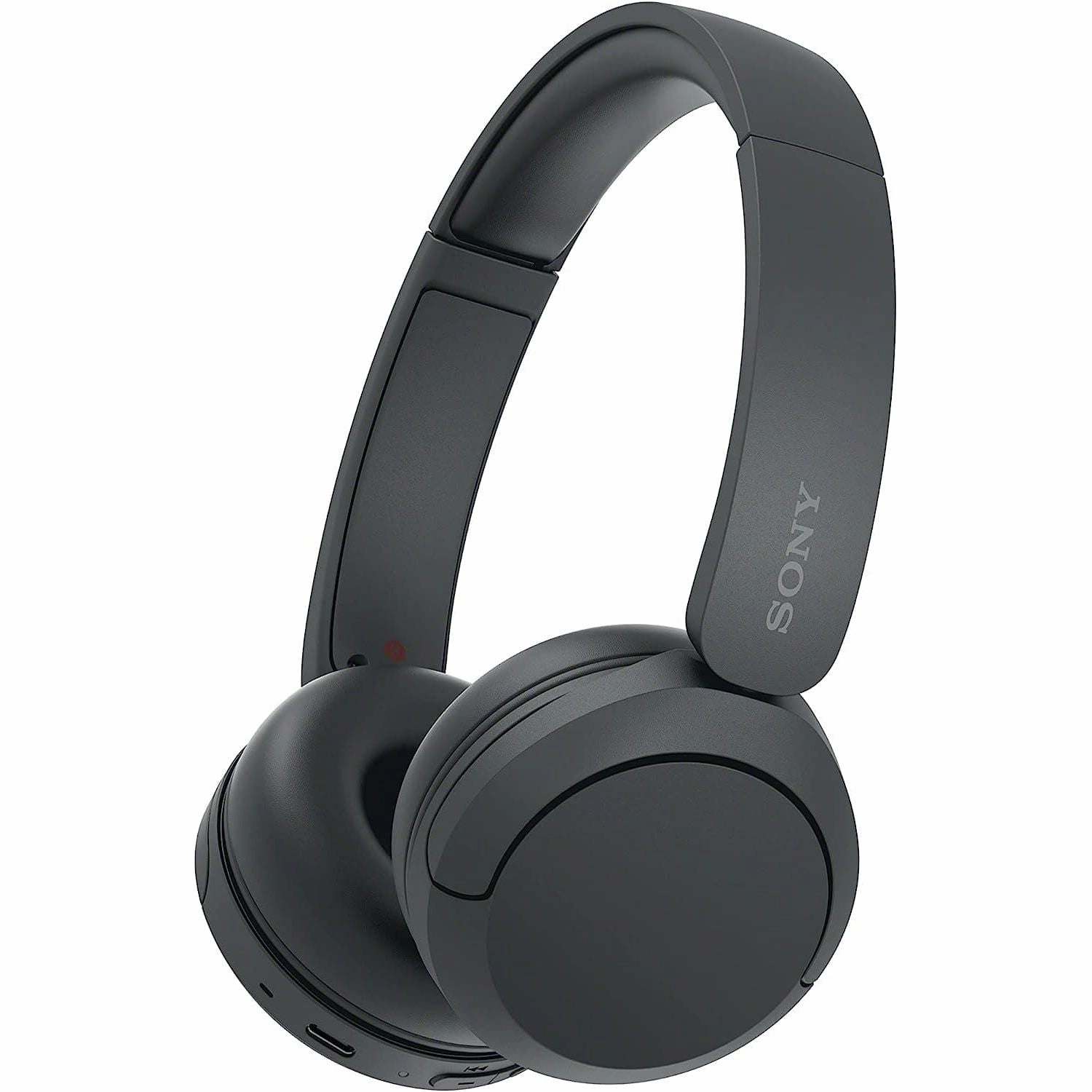 Sony WH-CH520 Wireless Bluetooth Headphones - up to 50 Hours Battery Life with Quick Charge, On-ear style - Black earbuds and headphones, true wireless earbuds, noise cancelling earbuds