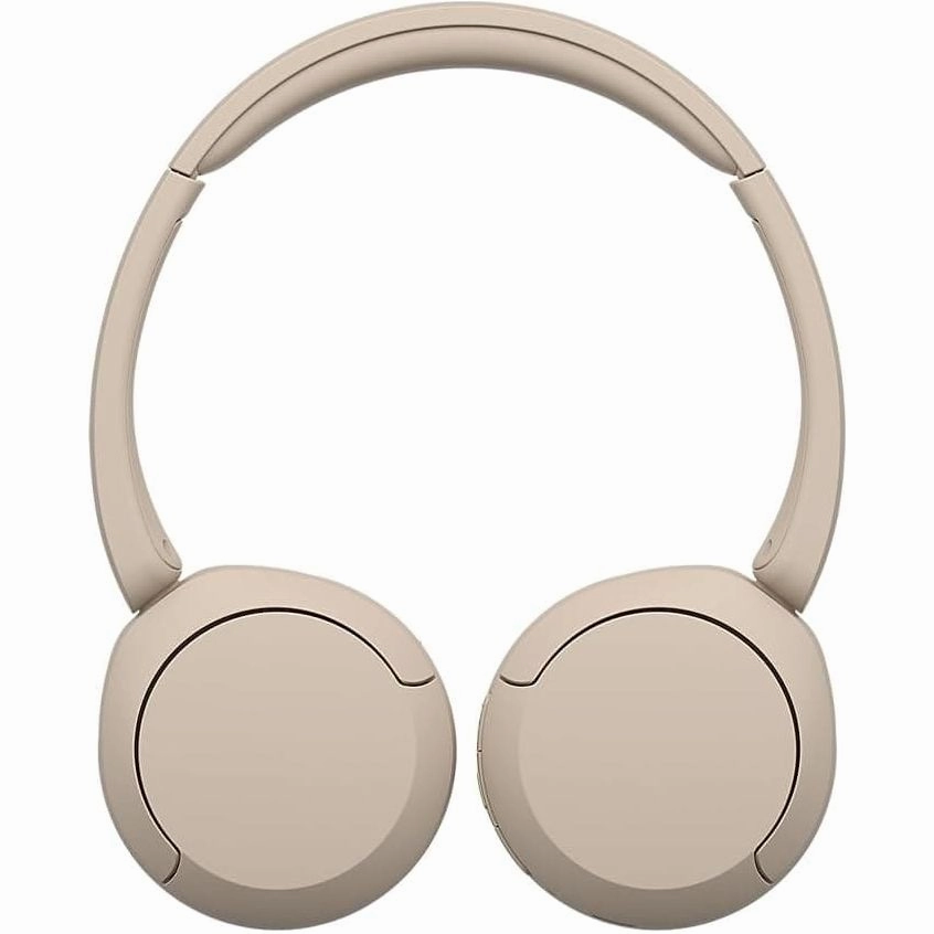 Sony WH-CH520 Wireless Bluetooth On-Ear Headphones - 50 Hours Battery, Quick Charge, Beige