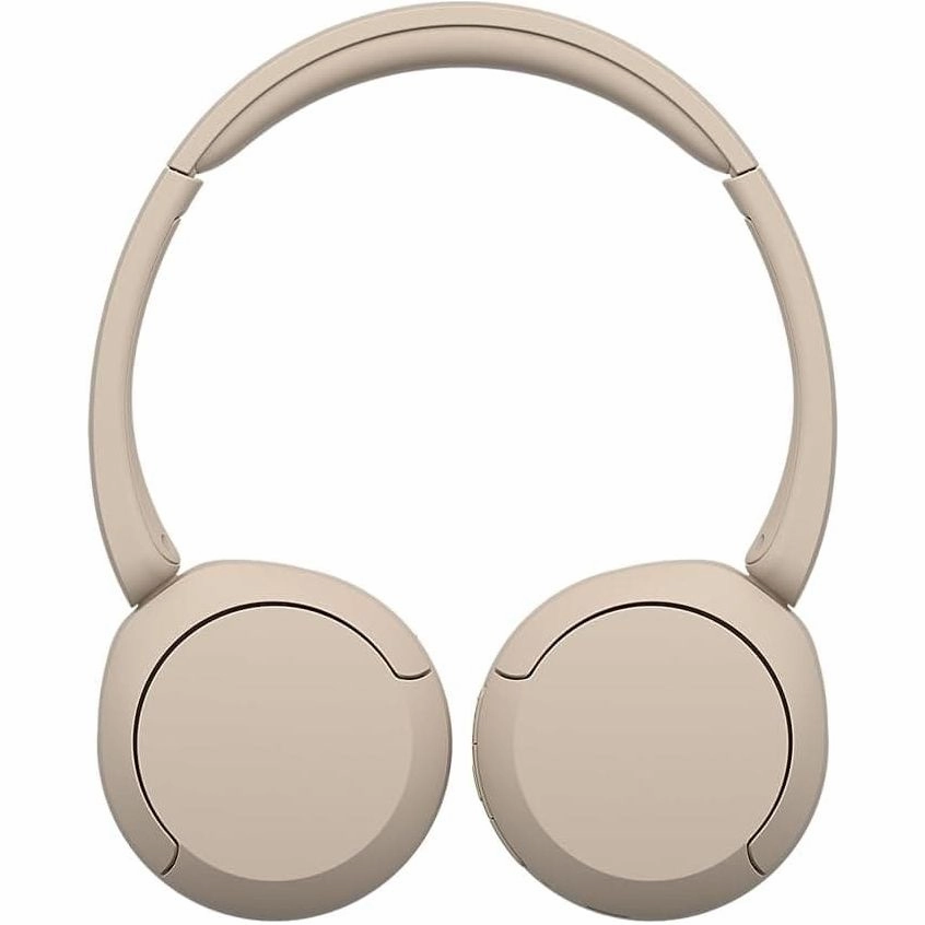 Sony WH-CH520 Wireless Bluetooth On-Ear Headphones - 50 Hours Battery, Quick Charge, Beige