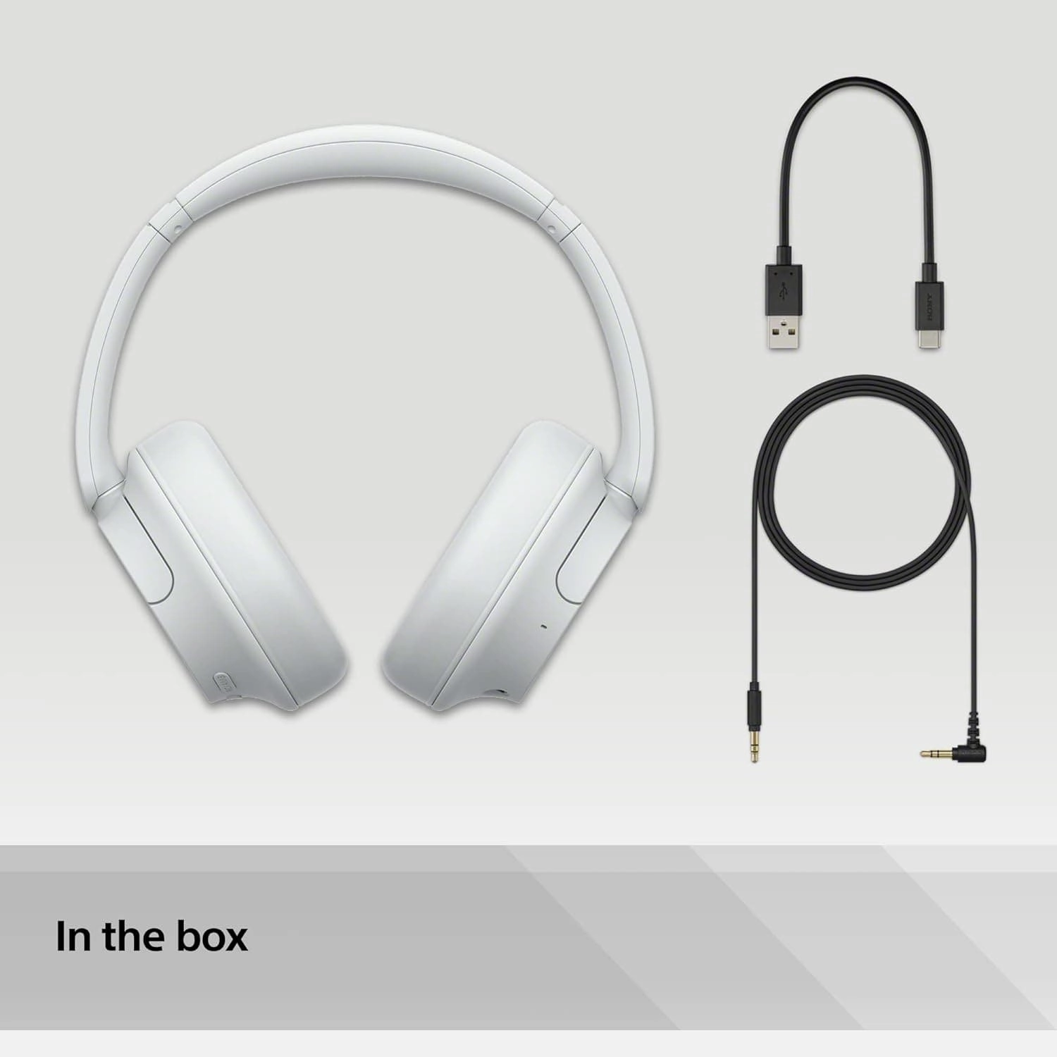 SONY WH-CH720N Wireless Bluetooth Noise-Cancelling Headphones - White