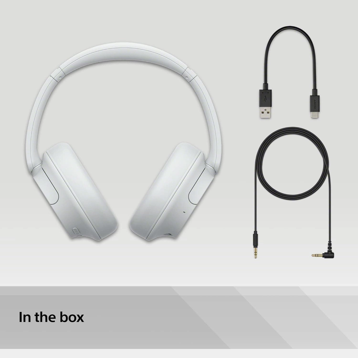 SONY WH-CH720N Wireless Bluetooth Noise-Cancelling Headphones - White