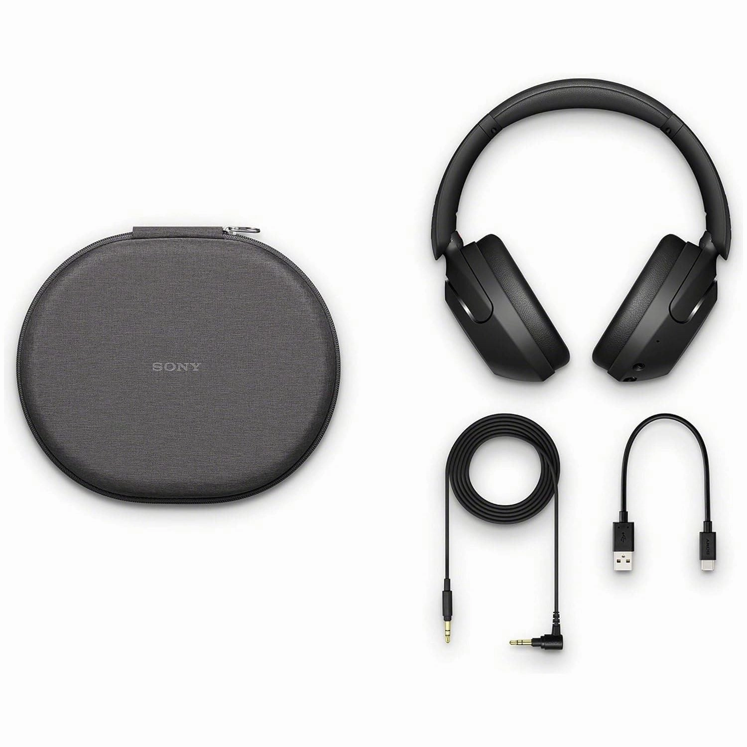 Sony WH XB910N Wireless Over-Ear Headphones - Black