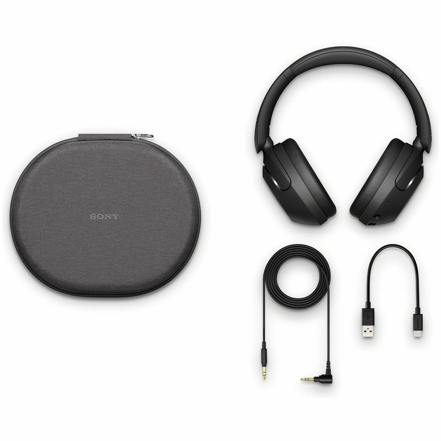 Sony WH XB910N Wireless Over-Ear Headphones - Black