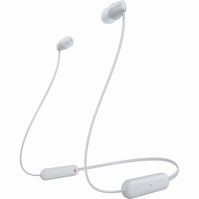 Sony WI-C100 Wireless In-ear Headphones - Up to 25 hours of battery life - Water resistant - White home and kitchen gadgets, smart home electronics, kitchen tech gadgets