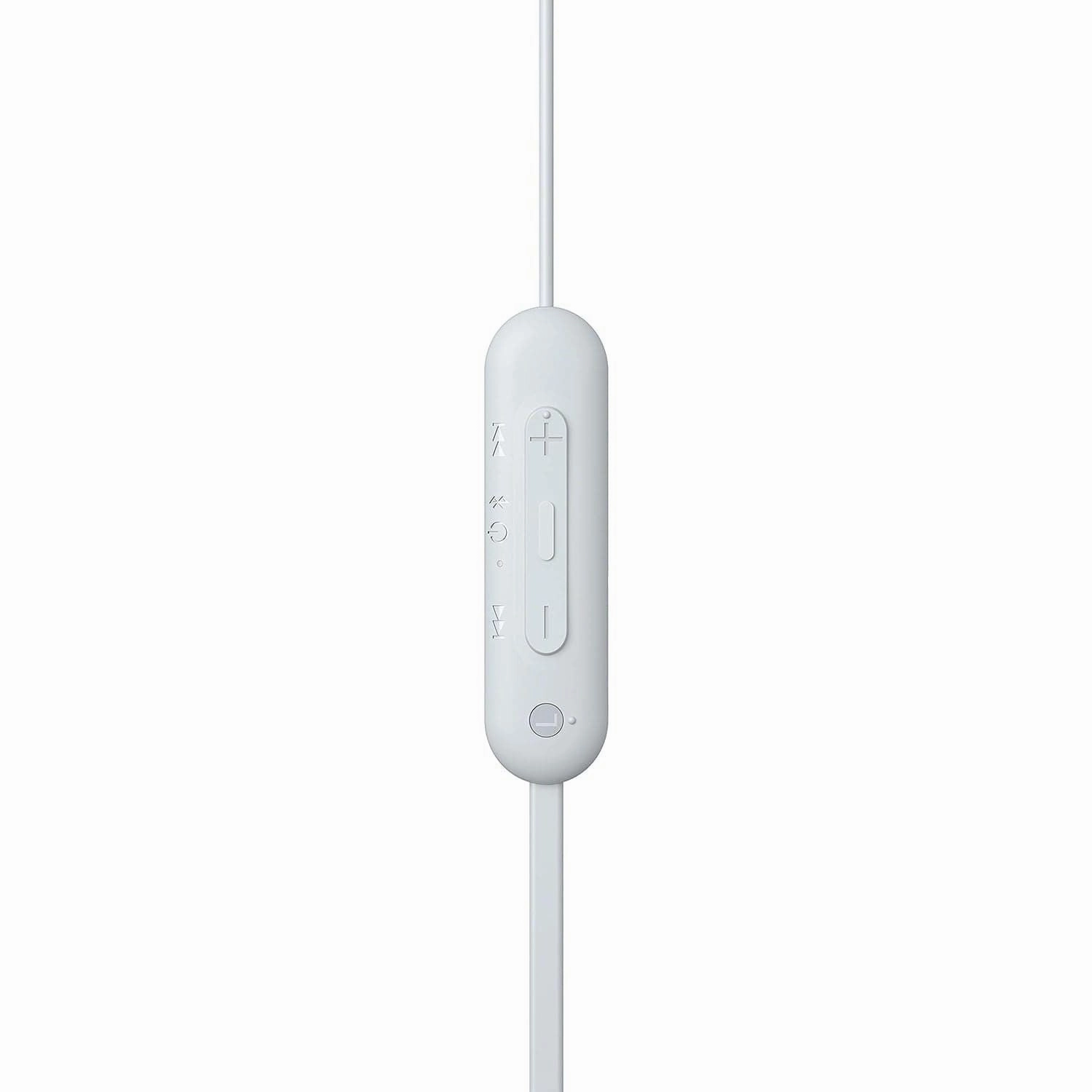 Sony WI-C100 Wireless In-ear Headphones - Up to 25 hours of battery life - Water resistant - White