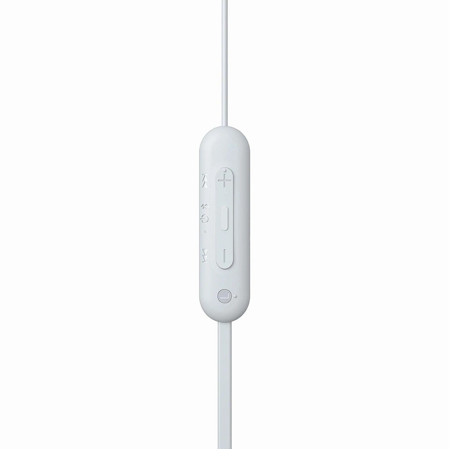 Sony WI-C100 Wireless In-ear Headphones - Up to 25 hours of battery life - Water resistant - White