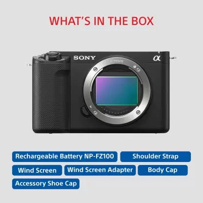 Sony ZV-E1 4K Vlog Camera - 12.1MP (Body Only)
