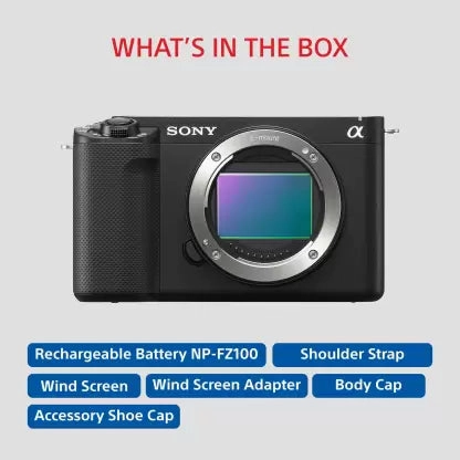 Sony ZV-E1 4K Vlog Camera - 12.1MP (Body Only)