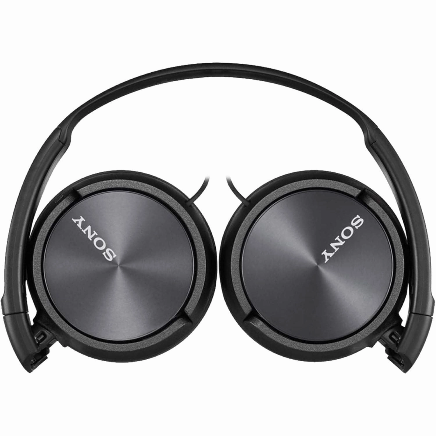 Sony ZX310AP On-Ear Headphones, Smartphone & MP3 Compatible - Metallic Black