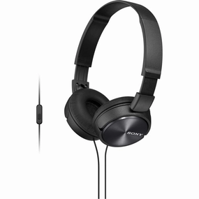 Sony ZX310AP On-Ear Headphones, Smartphone & MP3 Compatible - Metallic Black buy laptop online, cheap gaming laptop, best business laptops