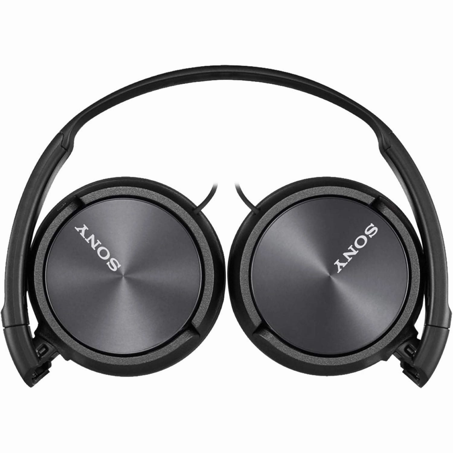 Sony ZX310AP On-Ear Headphones, Smartphone & MP3 Compatible - Metallic Black