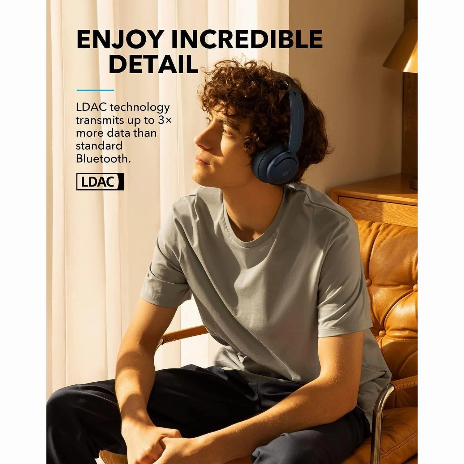 Soundcore by Anker Life Q35 Multi Mode Active Noise Cancelling Headphones